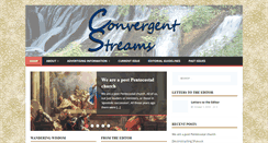 Desktop Screenshot of convergentstreams.org