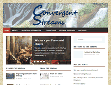 Tablet Screenshot of convergentstreams.org